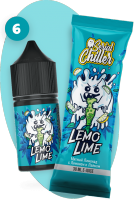 Serial Chiller, Super Salt (20X), LEMOLIME (Мятный Лимонад с Лимоном и Лаймом), 30 ml