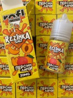 REZINKA ПЕРСИК / ЛИЧИ - Жвачка со вкусом персика и личи, 30мл 20мг