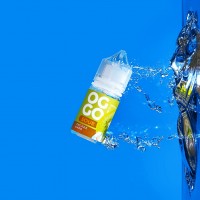 Жидкость OGGO SOUR  АНАНАС-МАЛИНА  30мл 0мг + бустер 20мг